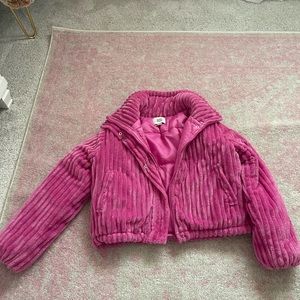 Urban outfitters pink jacket size Xs